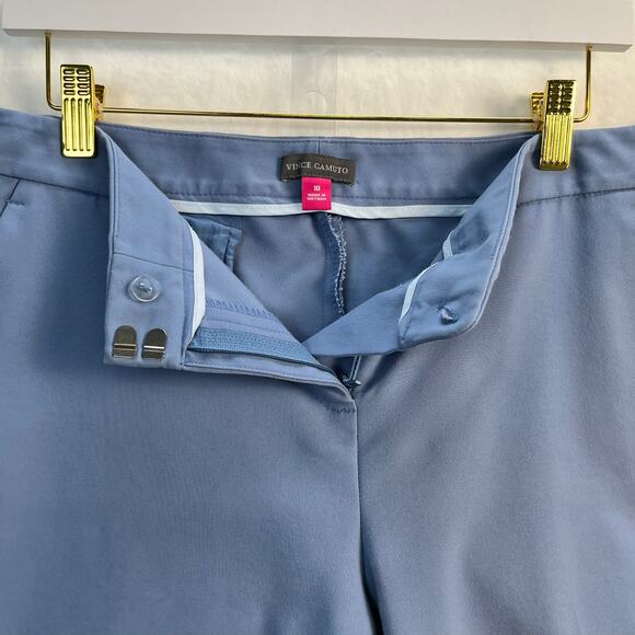 Vince Camuto Light Blue Slimming Stretch Chino Pants with Pockets, Women's 10 - Picture 5 of 11